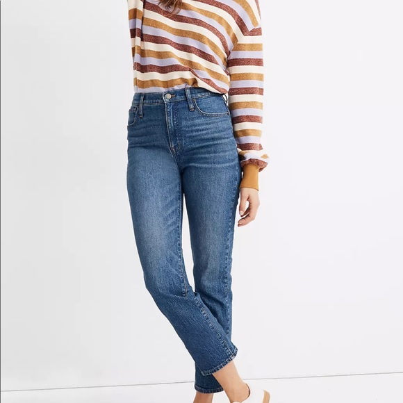Madewell Denim - Madewell Classic Straight Jean Coldbrook Wash